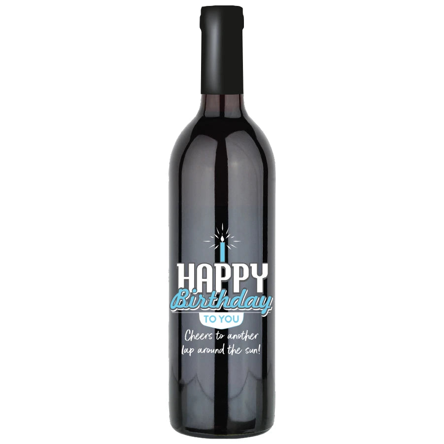 Full Color Custom Wine Bottle