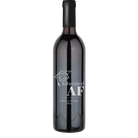 Personalized cabernet sauvignon wine bottle with laser etch 'Educated AF' design